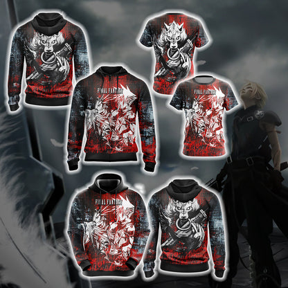 Final Fantasy 7 New Unisex 3D T-shirt   
