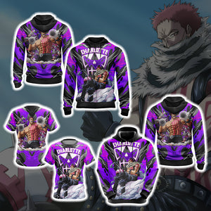 One Piece - Charlotte Katakuri Unisex 3D T-shirt   