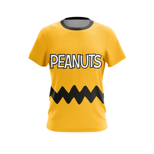 Peanuts Character  Unisex 3D T-shirt   