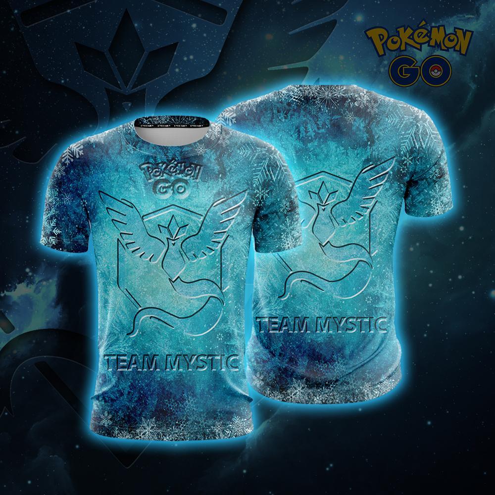 Personalized Name Articuno Mystic Pokemon 3D Baseball Jersey