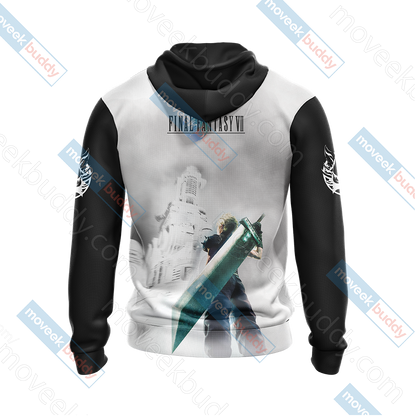 Final Fantasy VII - Cloud Strife Unisex 3D T-shirt   