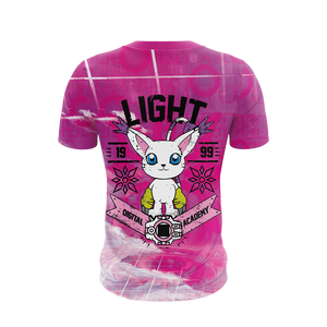 Digimon New The Crest Of Light 3D T-shirt   