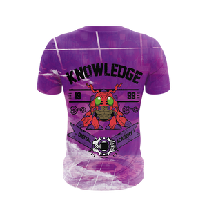 Digimon New The Crest Of Knowlegde 3D T-shirt   