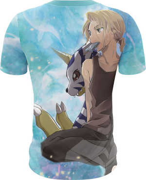 Digimon Matt And Gabumon 3D T-shirt   