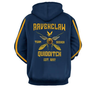 Ravenclaw Quidditch Team Harry Potter Unisex 3D T-shirt   
