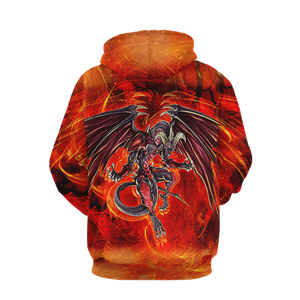 Yu-Gi-Oh! Red Dragon Archfiend  The Mark Of The Wings Unisex 3D T-shirt   