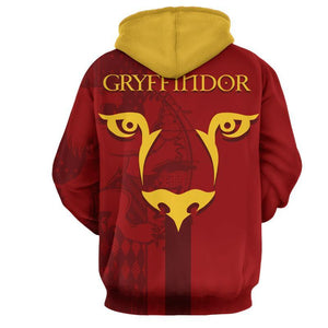 Quidditch Gryffindor Harry Potter Unisex 3D T-shirt   