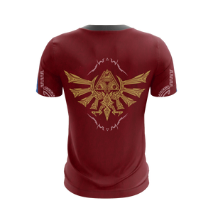 The Legend Of Zelda Wing Crest Unisex 3D T-shirt   