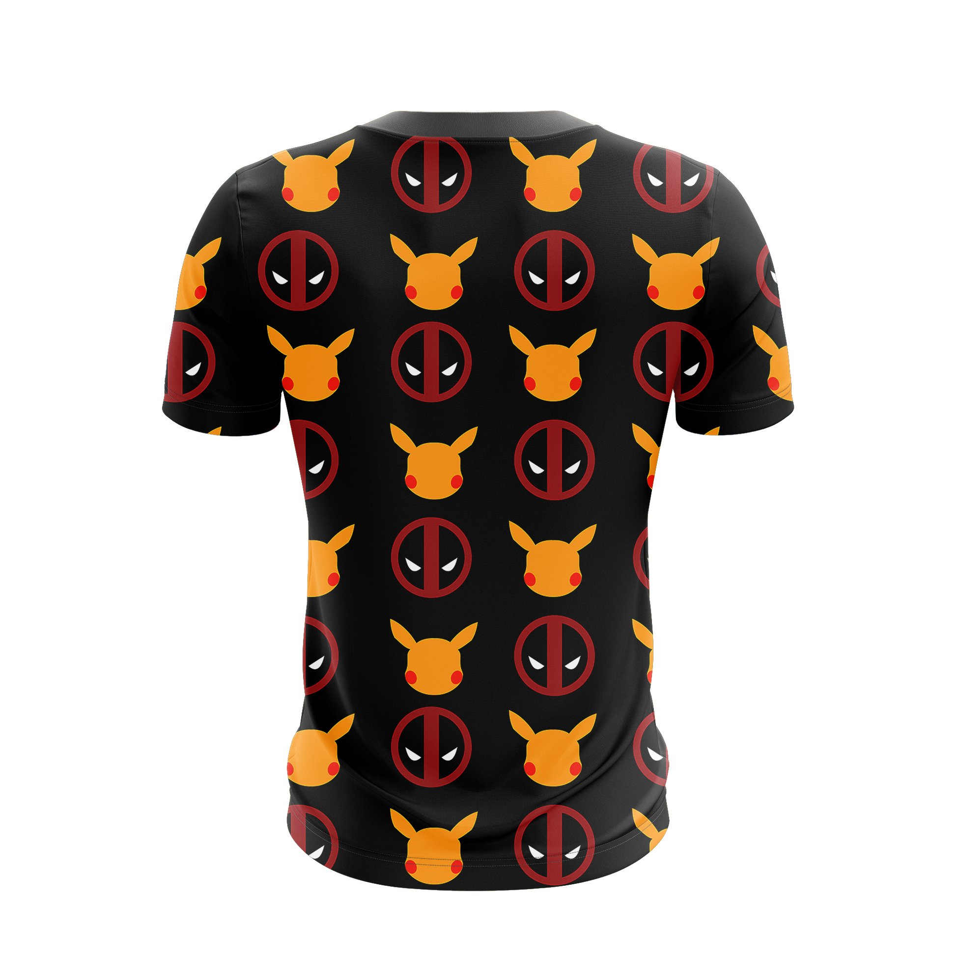 PikaPool Deadpool And Pikachu Unisex 3D T-shirt   