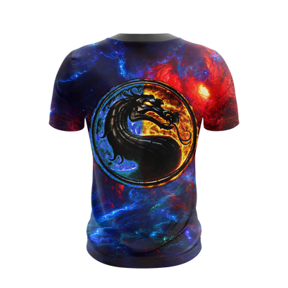Mortal Kombat Scorpion And Subzero 3D T-shirt   