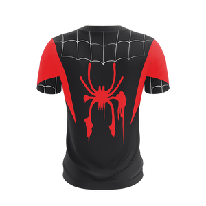 Spider-Man: Into the Spider-Verse Miles Morales Cosplay Unisex 3D T-shirt   