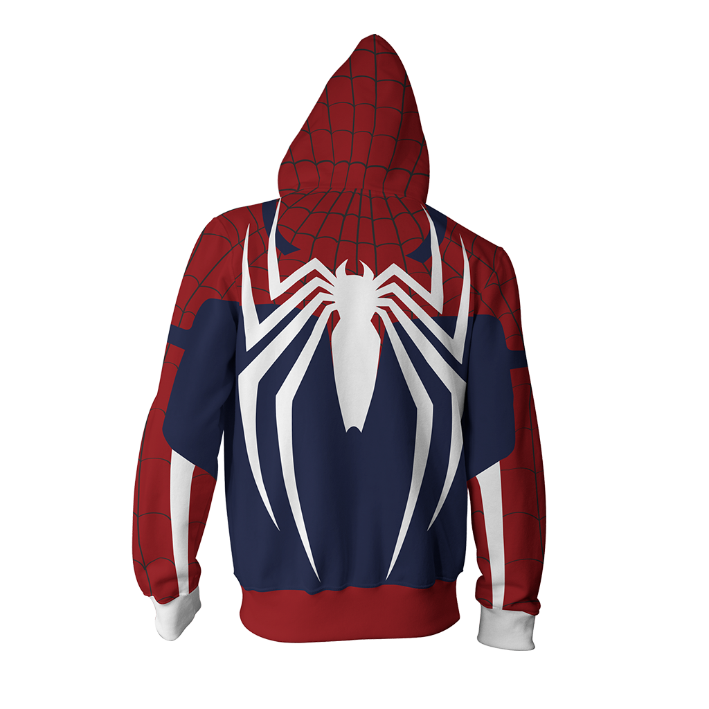 Spider-Man Cosplay PS4 Advanced Suit New Look 3D Hoodie   