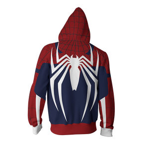 Spider-Man Cosplay PS4 Advanced Suit New Look 3D Hoodie   