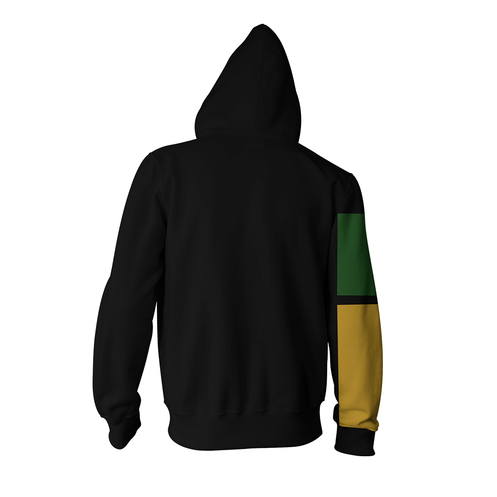 The Fresh Prince of Bel-Air: Deck The Halls Will Smith Cosplay Zip Up Hoodie Jacket   