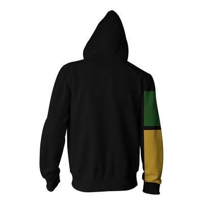 The Fresh Prince of Bel-Air: Deck The Halls Will Smith Cosplay Zip Up Hoodie Jacket   