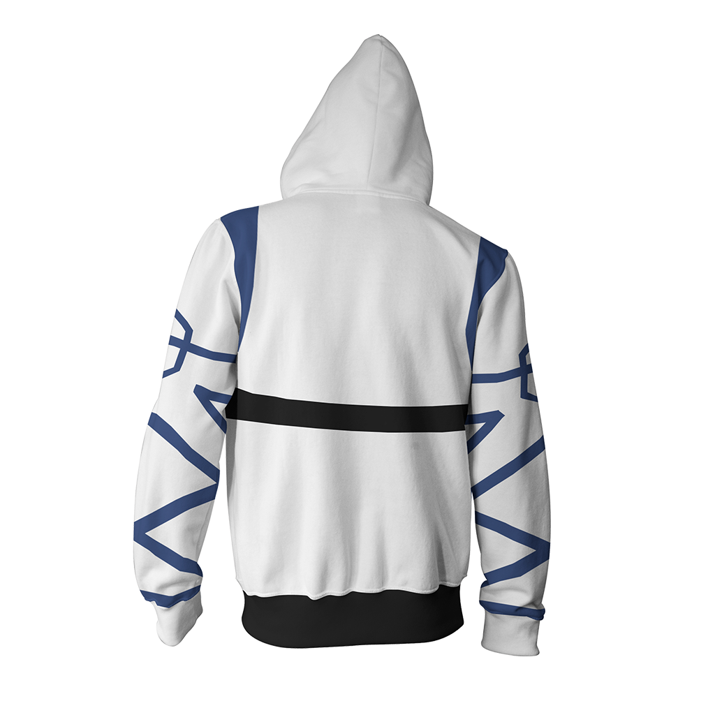 Sword Art Online Yuuki Asuna Cosplay (ALfheim Online Ver) Zip Up Hoodie Jacket   