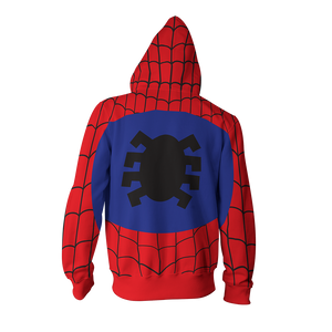Spider-Armor MK IV Cosplay PS4 Zip Up Hoodie Jacket   