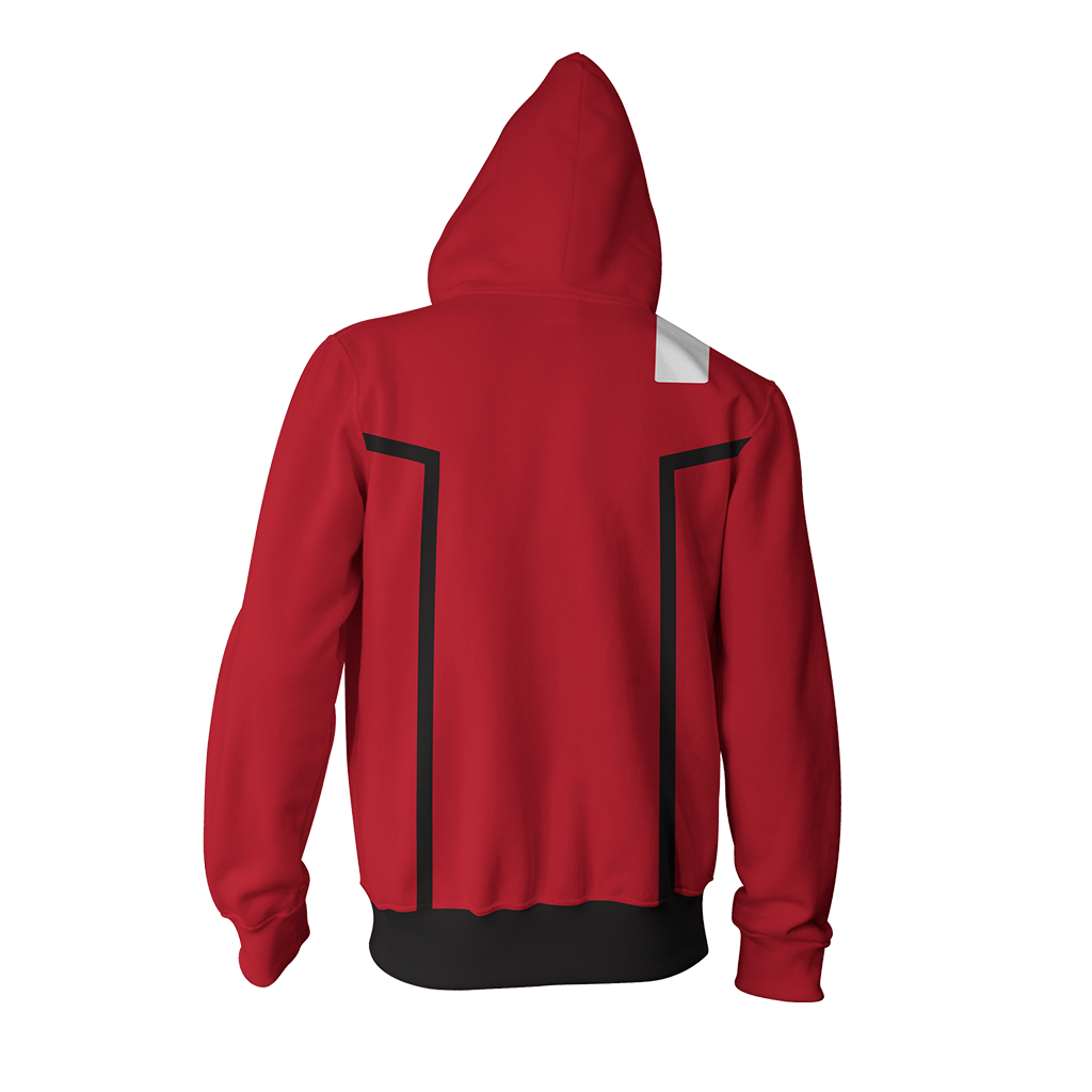 Star Trek II: The Wrath Of Khan Cosplay Zip Up Hoodie Jacket   