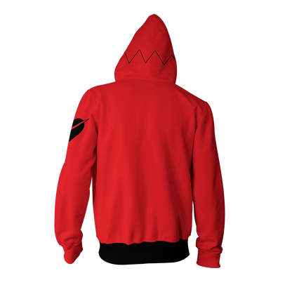 Persona 5 Soul Of Rebellion Cosplay Zip Up Hoodie Jacket   