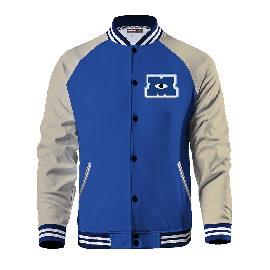 Monsters University Uniform Cosplay Baseball Jacket   