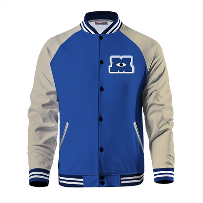 Monsters University Uniform Cosplay Baseball Jacket   