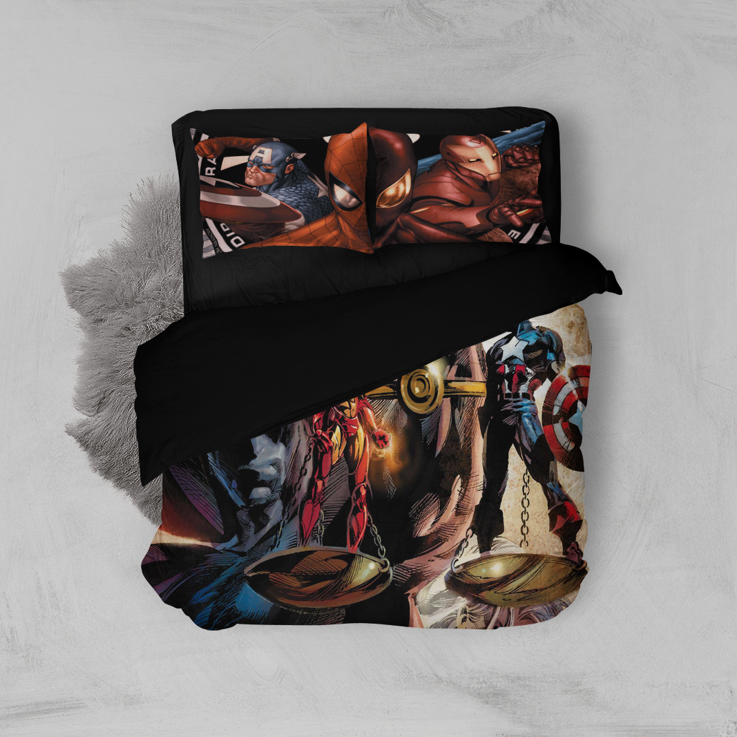 Civil War Bed Set Twin (3PCS)  