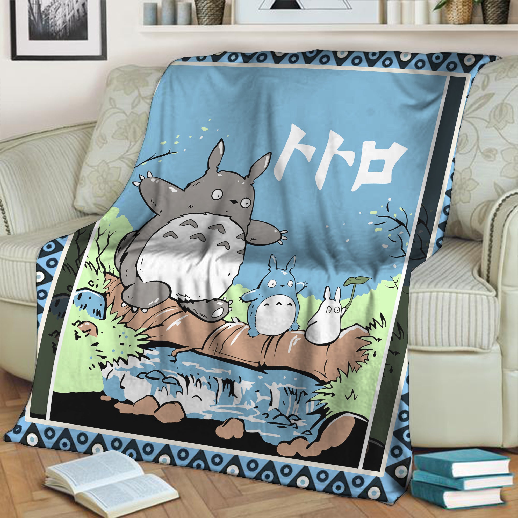 Totoro 3D Throw Blanket 150cm x 200cm  