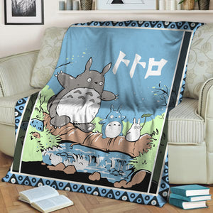 Totoro 3D Throw Blanket 130cm x 150cm  