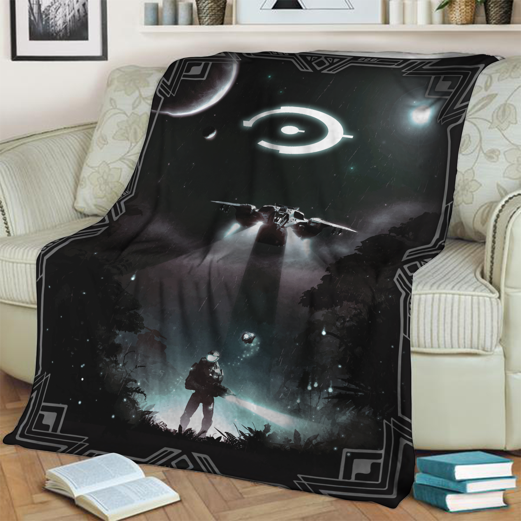 Halo 3D Throw Blanket 130cm x 150cm  