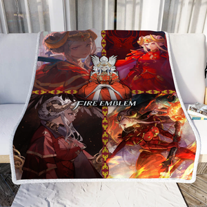 Fire Emblem Video Game Throw Blanket   