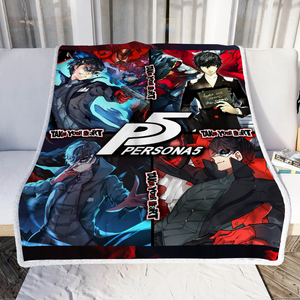 Persona 5 Video Game Throw Blanket   