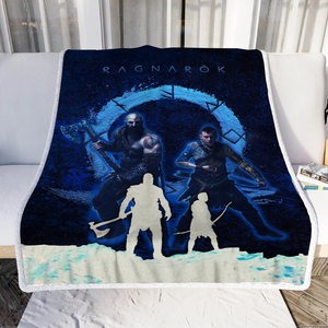 God of War Ragnarok Video Game Throw Blanket 130cm x 150cm  