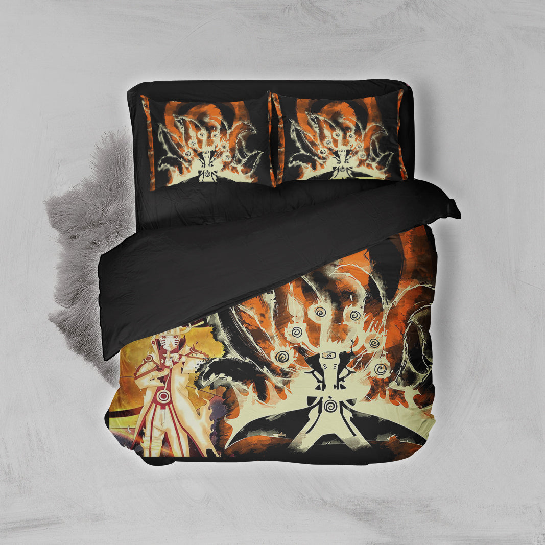 Naruto Hokage 3D Bed Set Twin (3PCS)  