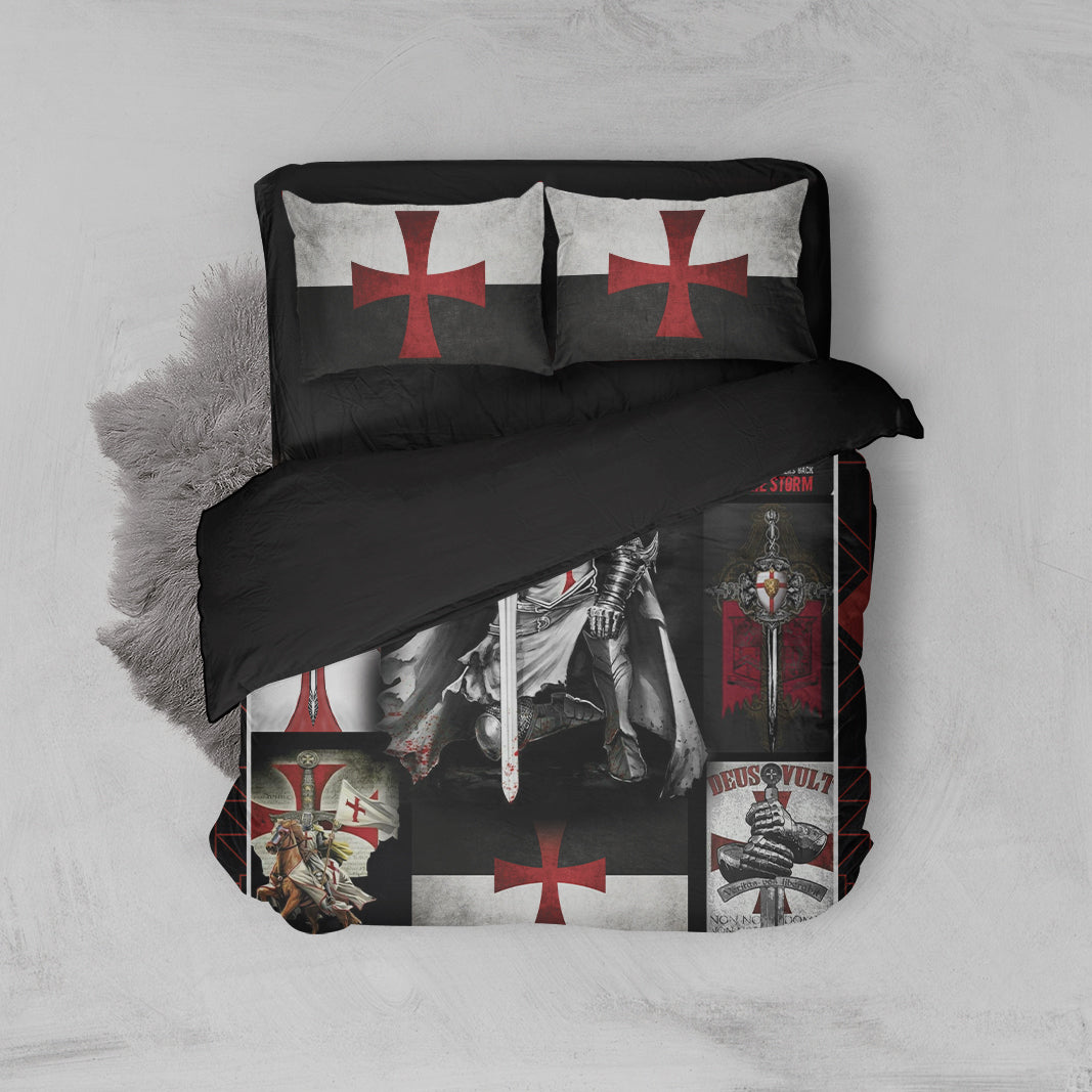 Christian - Knights Templar Bed Set Twin (3PCS)  