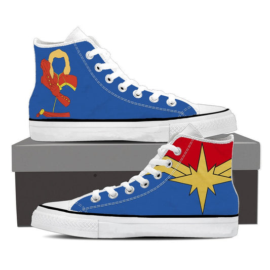 Captain Marvel High Top Shoes SIZE 29