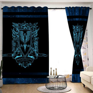 Wise Like A Ravenclaw Harry Potter Window Curtain 107x160cm  