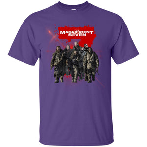 The Magnificent Seven Game Of Thrones Version T-shirt Purple S 