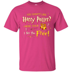 You Don_t Like Harry Potter Here Your I Set You Free Movie T-shirt Heliconia S 