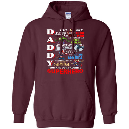 Daddy You Are Our Favorite Superhero Movie Fan T-shirt