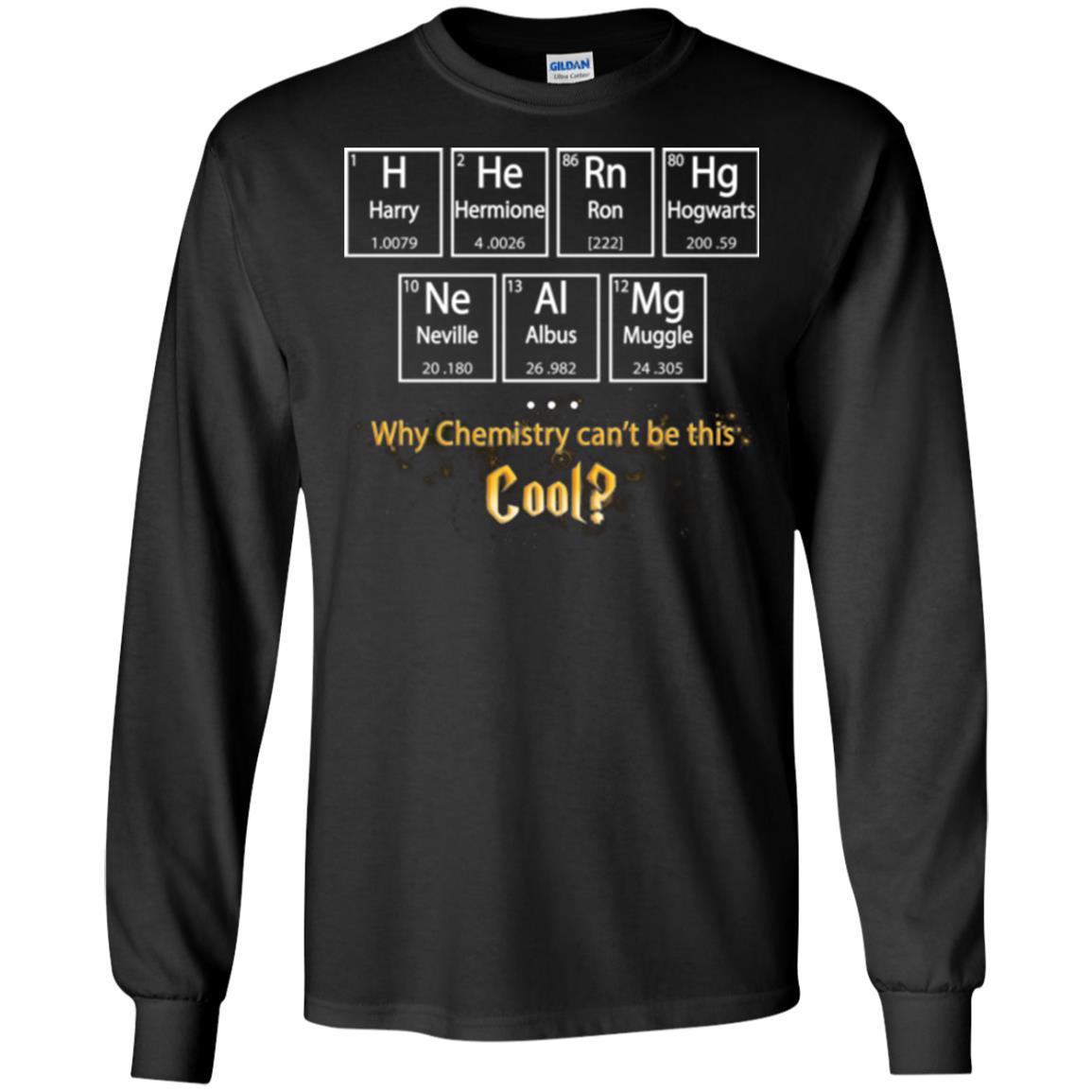 Why Chemistry Can_t Be This Cool Harry Potter Element Movie T-shirt Black S 