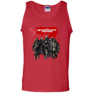 The Magnificent Seven Game Of Thrones Version T-shirt Red S 