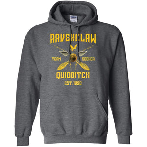 Ravenclaw Quiddith Team Seeker Est 1092 Harry Potter Shirt Dark Heather S 