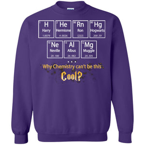 Why Chemistry Can_t Be This Cool Harry Potter Element Movie T-shirt Purple S 