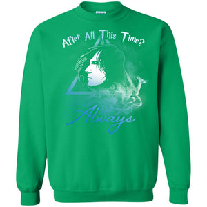 After All This Time Always Harry Potter Fan T-shirt Irish Green S 