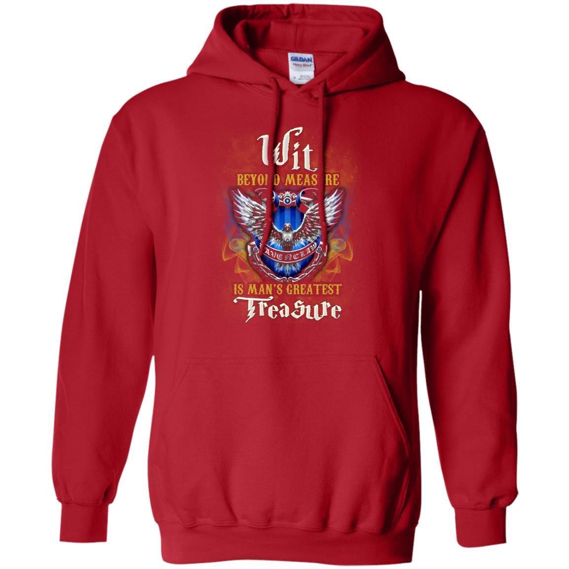 Wit Beyond Measure Is Man's Greatest Treasure Ravenclaw House Harry Potter Fan Shirt