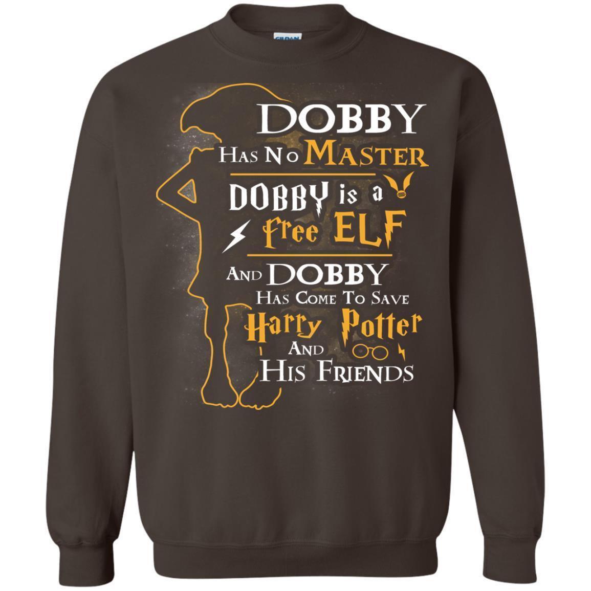 Dobby Has No Master Dobby Is A Free Elf And Dobby Has Come To Save Harry Potter And His Friends Movie Fan T-shirt