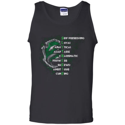 Slytherin House Harry Potter Fan Shirt Black S 