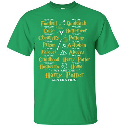 We Are The Harry Potter Generation Movie Fan T-shirt