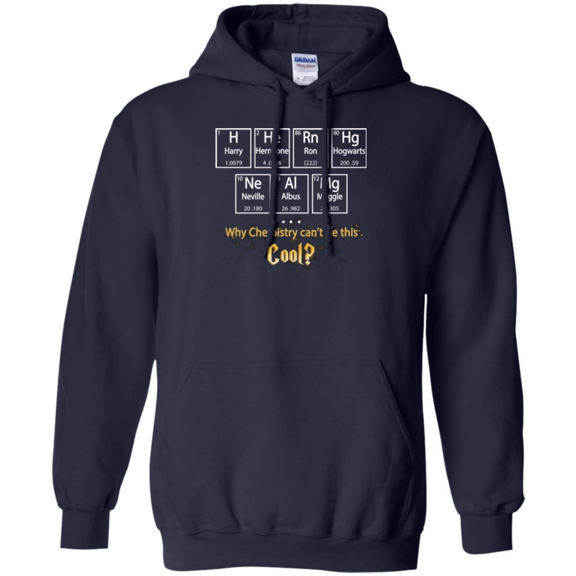 Why Chemistry Can_t Be This Cool Harry Potter Element Movie T-shirt Navy S 