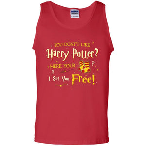 You Don_t Like Harry Potter Here Your I Set You Free Movie T-shirt Red S 